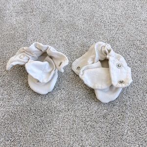 Organic Cotton Muslin Baby Booties Newborn Baby Socks Slipper